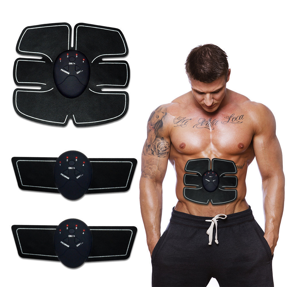 МІОСТИМУЛЯТОР, ТРЕНАЖЕР ДЛЯ ПРЕСА ТА БІЦЕПСА 3 В 1 EMS FIT TRAINER