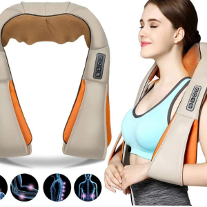 Роликовий масажер для спини та шиї Massager of Neck Kneading