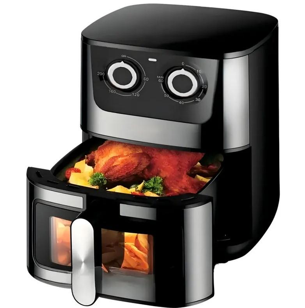 Безмасляна електрична Аерогриль Rainberg RB-2269 на 8 л 4200 W