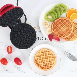 Вафельниця міні для бельгійських вафель Mini Waffle Maker