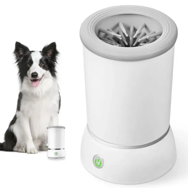 АВТОМАТИЧНА ЛАПОМИЙКА З СИЛІКОНОВИМИ ЩІТИНКАМИ PET FOOT WASH