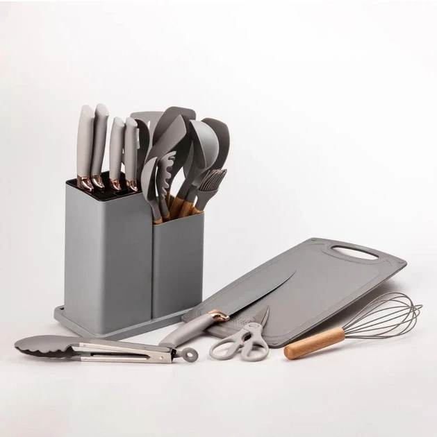 КУХОННИЙ НАБІР 19 В 1 НА ПІДСТАВЦІ KITCHEN SET