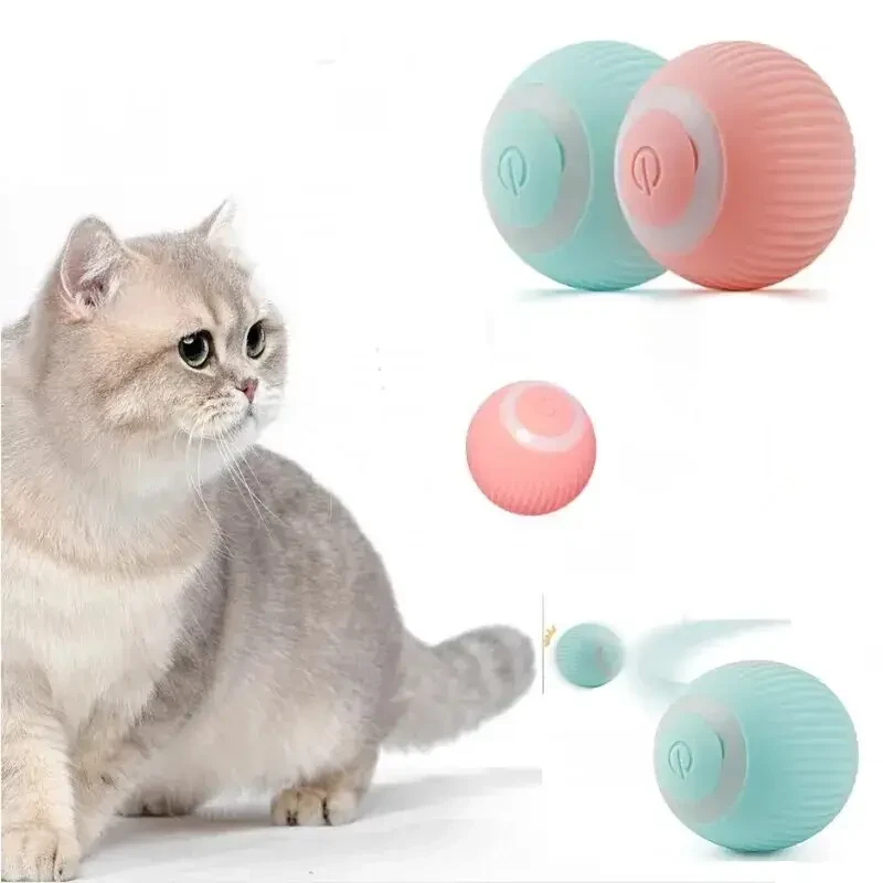 ІНТЕРАКТИВНА ІГРАШКА М’ЯЧ ДЛЯ КОТІВ STRESS CAT