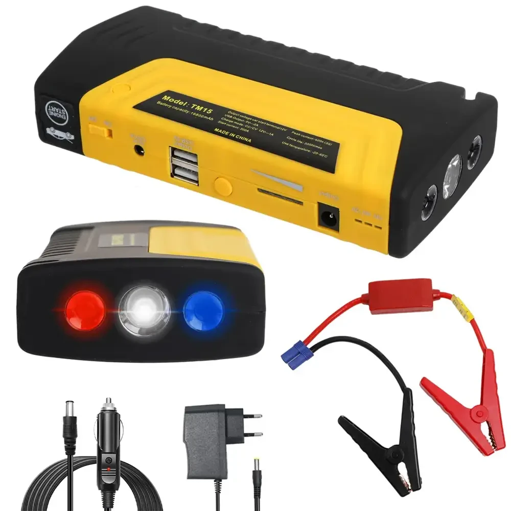Пусковий пристрій для автомобіля 50800 мАг JUMPSTARTER TM15