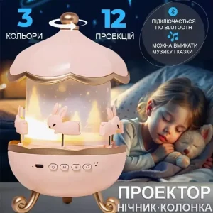 ДИТЯЧИЙ НІЧНИК-ПРОЄКТОР ЗОРЯНОГО НЕБА