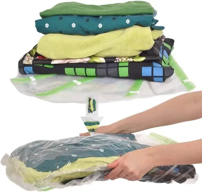 Вакуумні пакети для зберігання одягу 80×110 см Vacuum Bag