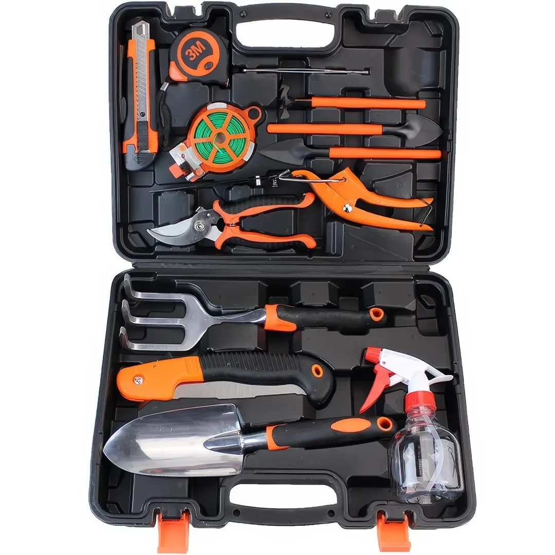 Набір садових інструментів у кейсі 14 в 1 Gardening Set ART