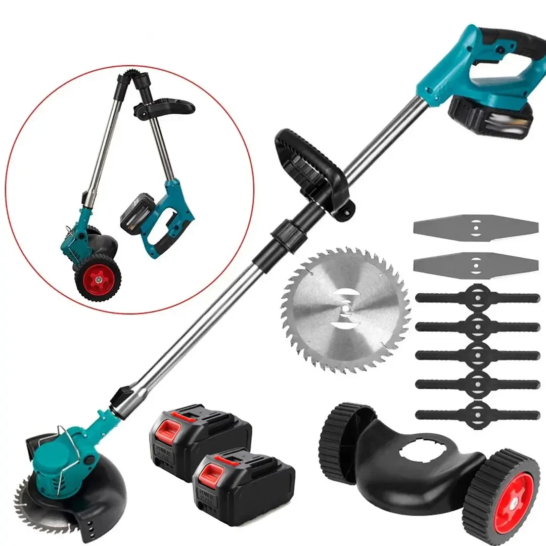 Електрична газонокосарка, 2 аккумулятори 36 в, 2000 мА год Lawn mower