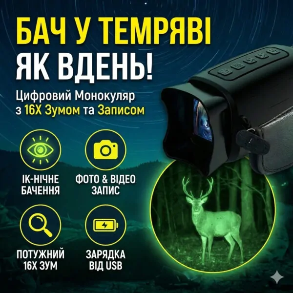 ПРОФЕСІЙНИЙ ПРИЛАД НІЧНОГО БАЧЕННЯ