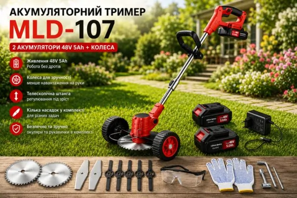 Газонокосарка/тример для скошування трави