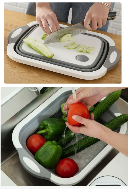 СКЛАДНА ДОШКА ТРАНСФОРМЕР FOLDING CUTTING BOARD