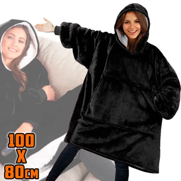 Худі-плед з капюшоном Huggle Hoodie