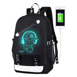 ВОДОНЕПРОНИКНИЙ МУЗИЧНИЙ РЮКЗАК З USB СВІТИТЬСЯ У ТЕМРЯВІ MUSIC BAG