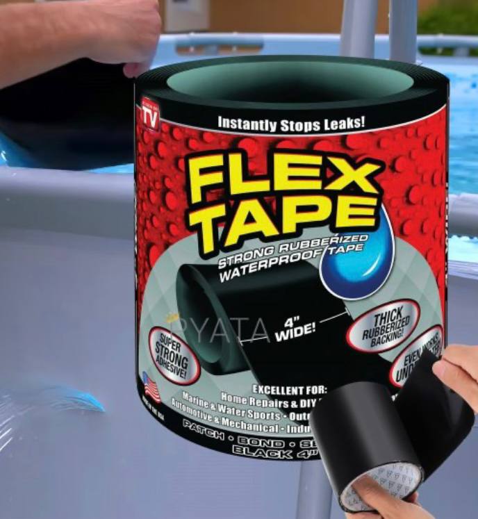 НАДМІЦНА КЛЕЙКА КАУЧУКОВА СТРІЧКА FLEX TAPE