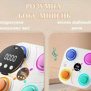 ІНТЕРАКТИВНА НАСТІННА МІШЕНЬ ДЛЯ БОКСУ BOXING TARGET