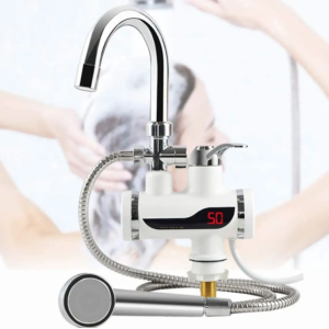 Кран-водонагрівач із душем Instant electric heating water Faucet FT-001